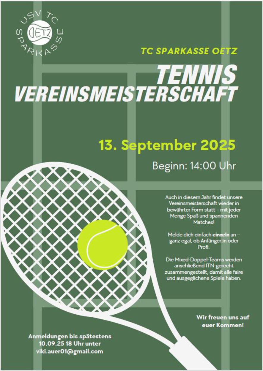 VEREINSMEISTERSCHAFT 25